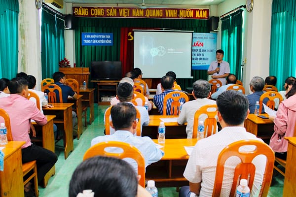 Tập huấn ứng dụng phần mềm “Nông nghiệp số Bình Thuận”